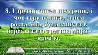 ВідеоБіблія Одкровення Йоана розділ 8 Хоменка