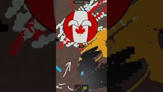 DRAWING CANADA COUNTRYBALL 🇨🇦 & COMING BACK LATER #shorts #roblox #canada #countryballs