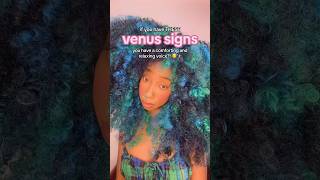 VENUS SIGNS in ASTROLOGY that have relaxing \u0026 comforting voices?! 😌✨ #venussign #astrology