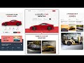 How to Create a Responsive Car Rental Website design using Html CSS and JS | Beginners to Advanced