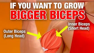 Want to Grow BIGGER Biceps? DO THESE‼️