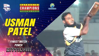 Usman Patel | Power hitting!!! in Ratnagiri Champions Trophy 2020