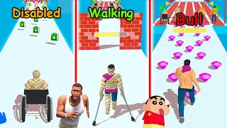 SHINCHAN & CHOP PLAY HEALTHY RUNNER AND TRY TO SAVE FRANKLIN  | DREAM SQUAD