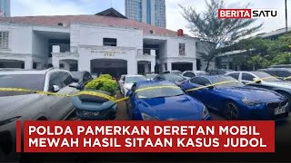 Deretan Mobil Mewah Hasil Sitaan Kasus Judi Online Komdigi | Beritasatu