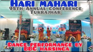 HARI MAHARI !! Beautiful Bodo dance !! 98th Annual conference BBCA !! Tukrajhar!!