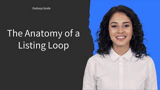 Dotloop Guide - Anatomy of a Listing Loop