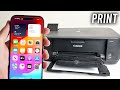 How To Print From iPhone To Canon Printer - Full Guide