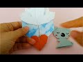 折り紙【たんぽぽの綿毛】origami dandelion fluff