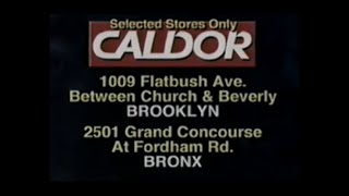 1997 Caldor store closings last 3 days commercial