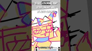 auto lineart coloring tut!/#lineart #dandysworld#yatta #arttutorial #ibispaintx #fyp #1tzm3l0dyg4ch4