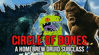 Dungeons, Dragons, and Dinosaurs - Kaiju Druid Subclass for D&D 5e