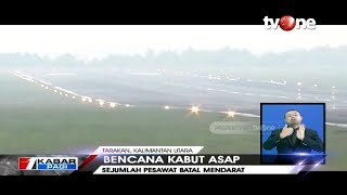 Bencana Kabut Asap di Kalimantan Ganggu Aktivitas Penerbangan