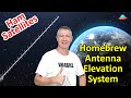 Homebrew Antenna Elevation System for Ham Satellites