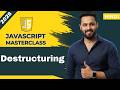 Javascript tutorial in Hindi #81 Destructuring Explained in Hindi | Array, Object