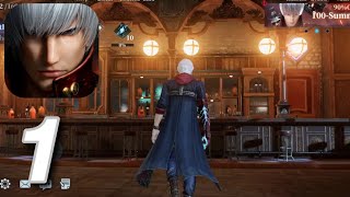 Devil May Cry: Peak of Combat - Gameplay Walkthrough Part 1 - Tutorial (iOS, Android)