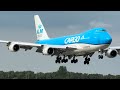 BOEING 747-406F KLM (NAIROBI TO AMSTERDAM) LANDING SCHIPHOL AIRPORT / PLANE SPOTTING / PHCKB