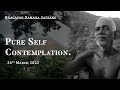 369. Bhagavan Ramana Satsang - Pure Self Contemplation