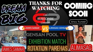 #GENSANPOOLTV  Exhibition ROTATION PAREHAS (220k. 𝐏𝐨𝐭 𝐌𝐨𝐧𝐞𝐲 ) 𝐑𝐚𝐜𝐞=11  (ALIMASAG) 𝐯𝐬. (JAMES SAMAR)