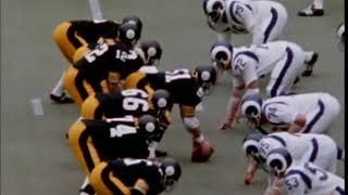 1971 Rams at Steelers week 14