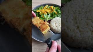 tofu katsu (vegetarian dinner idea)