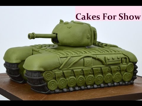 Making a Tank Cake Making a Tank Cake