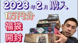 【福袋開封】1万円分のグループSNEボードゲーム福袋の中身8点を一挙公開！