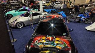 Philadelphia Auto Show 2025: Custom Alley 4K Walk-Through | Stunning Cars \u0026 Custom Builds