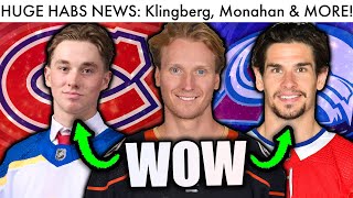 HABS TRIED TO SIGN JOHN KLINGBERG?! SEAN MONAHAN TRADE TO AVS!? & MORE! (Canadiens News Today 2022)