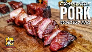 Grilled Country Style Boneless Pork Ribs