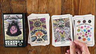 The Cybernetic Arcana: Hexen 2.0 \u0026 5.0 Tarot with Suzanne Treister (Full Flip-Through!)