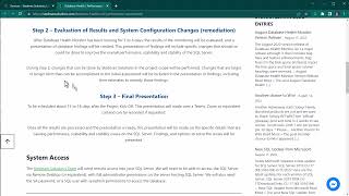 SQL Server Assessment What do we do