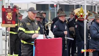 Biella - Cerimonia di intitolazione della caserma dei VVF ad Aurelio Giampaoli - www.HTO.tv