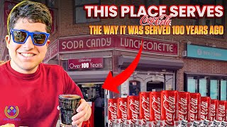 TRYING WORLD'S MOST UNIQUE COCA COLA - THE WAY IT WAS SERVED 100 YEARS AGO !! 🥤😍😱