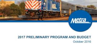 2017 Proposed Budget Presentation
