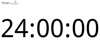 24 Hour Countdown Timer