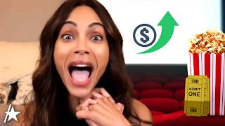 Zoe Saldaña REACTS To Becoming Highest-Grossing Actor of All Time w/ $15B