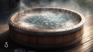 Hot Tub Bubbles | 12 Hours | Black Screen | Sleep In Series