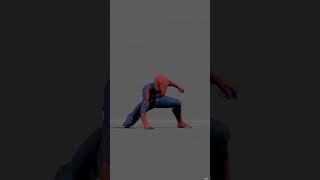 Spiderman Body Mechanics Animation Breakdown #short #animation #spiderman