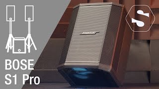 Présentation du système compact Bose S1 Pro - SonoVente.com