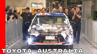 Toyota Australia Closes Production Operations After 54 Years