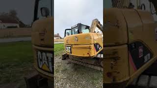 2010 CAT 307D Tracked excavator w/ sanding bucket and tilt.