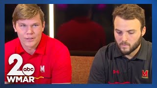 Terps men's lacrosse team speaks at Spring Sports Media Day