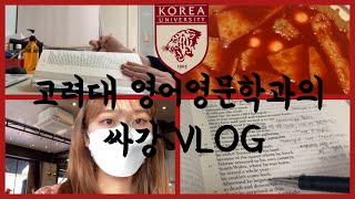 고려대 영어영문학과 연파카의 싸강 VLOG/ 야무진 집순이의 하루/응급실떡볶이/드라이브/산책