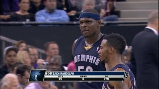 Zach Randolph Full Highlights at Kings (2013.11.17) - 22 Points, 10 Rebounds