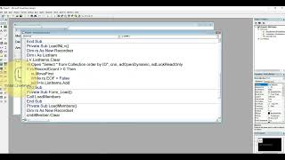 Vb6.0 | NGO Project 'frmCollection - load data inListView' | CodeLearning