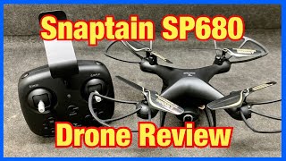 Snaptain SP680 Drone Review