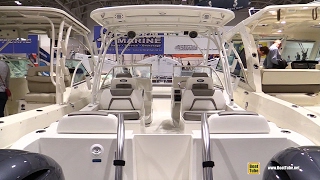 2016 World Cat 255 DC Fishing Catamaran - Walkaround - 2017 Toronto Boat Show