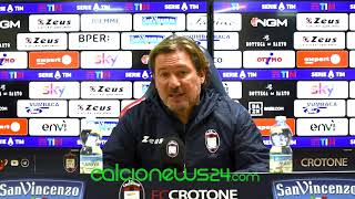 Conferenza stampa Stroppa pre Udinese-Crotone