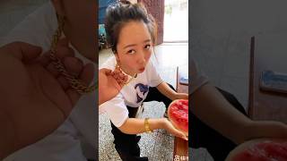 সকিনা যখন তরমুজ খায় 🤣//Chinese funny Tik Tok #shorts #comedy #funny #entertainment