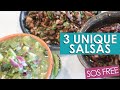 My three favorite SALSAS! - Vegan, Salt & Oil Free!